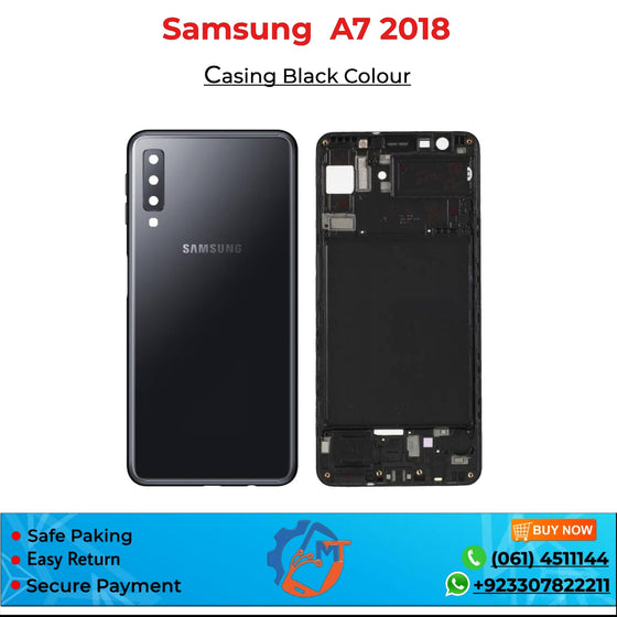 A7 2018 CASING SAMSUNG BLACK