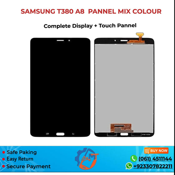 T380/A8 SAMEUNG PANNEL MIX COLOUR
