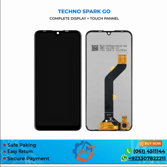 SPARK GO PANNEL TECHNO BLACK