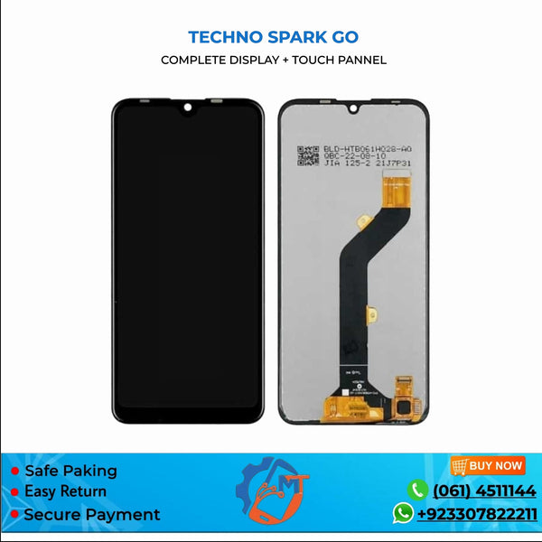 SPARK GO PANNEL TECHNO BLACK
