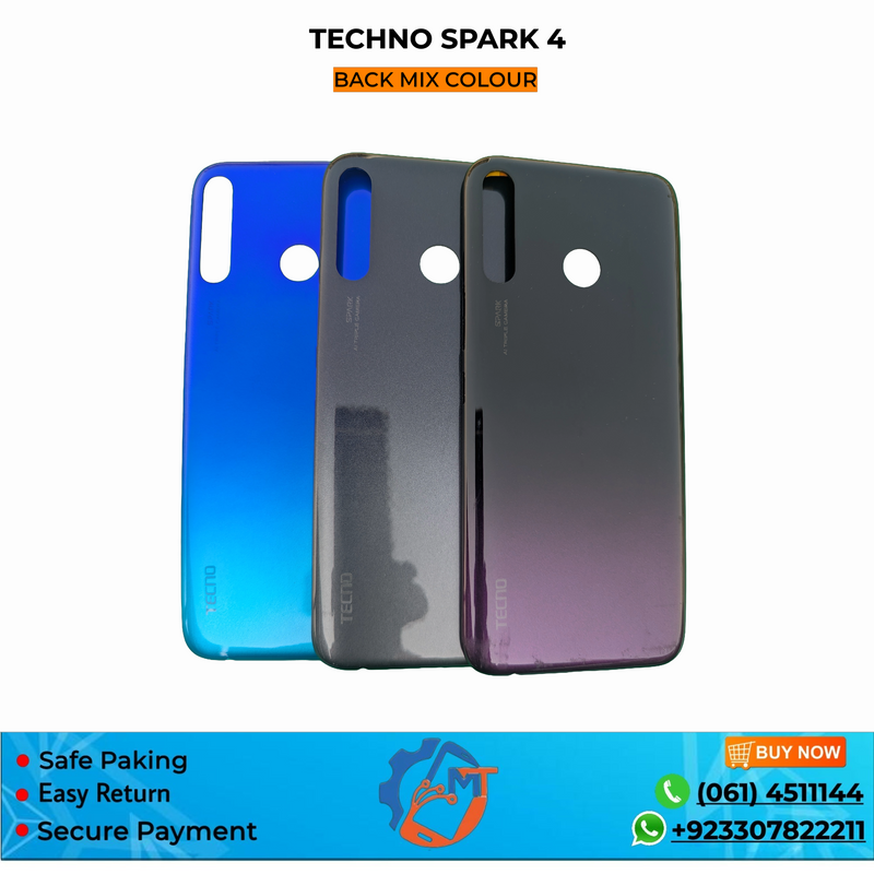 SPARK 4 BACK COVER MIX COLOUR