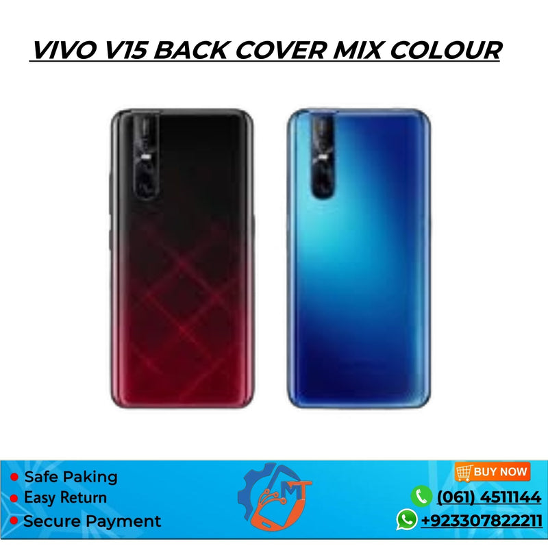V15 PRO BACK COVER BLUE