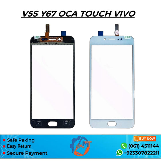 V5S/Y67 OCA TOUCH BLACK VIVO