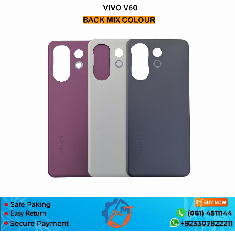 V60  BACK COVER VIVO MIX COLOUR