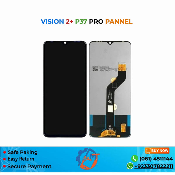 VISION 2+/P37 PRO PANNEL BLACK