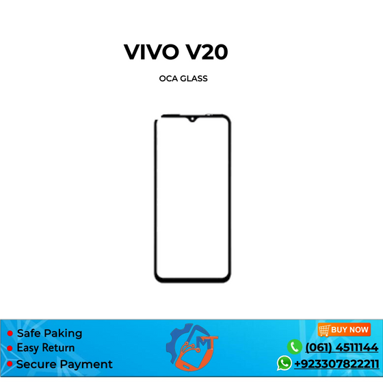 V20 OCA GLASS VIVO BLACK