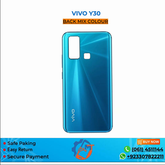 Y30 BACK COVER VIVO MIX COLOUR