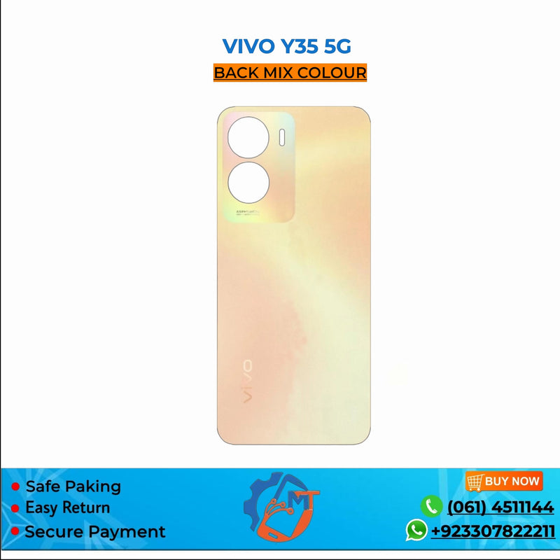 Y35  5G  BACK COVER MIX COLOUR