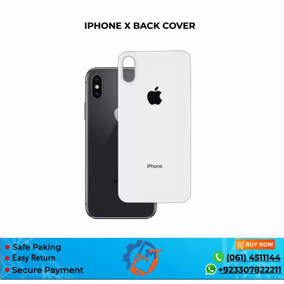 IPHONE X BACK COVER BLACK