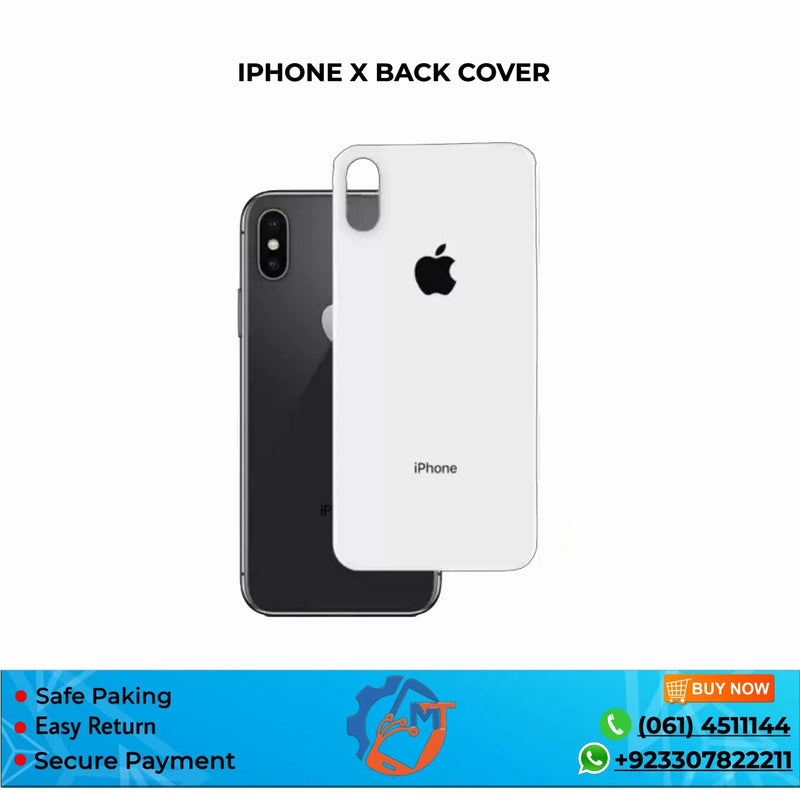 IPHONE X BACK COVER BLACK