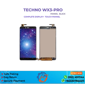 WX3-PRO PANNEL TECHNO BLACK