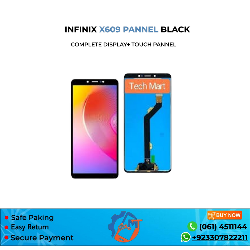 X609 PANNEL BLACK
