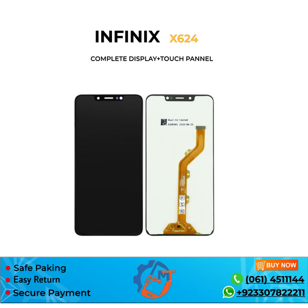 X624 PANNEL INFINIX BLACK