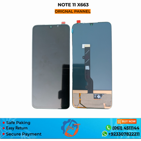 NOTE 11/X663/X670/NOTE 12 PANNEL ORG BLACK