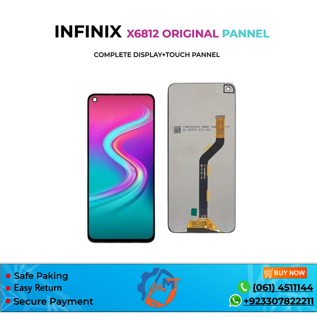 X6812/CAMON 18/HOT 11S PANNEL INFINIX SVC