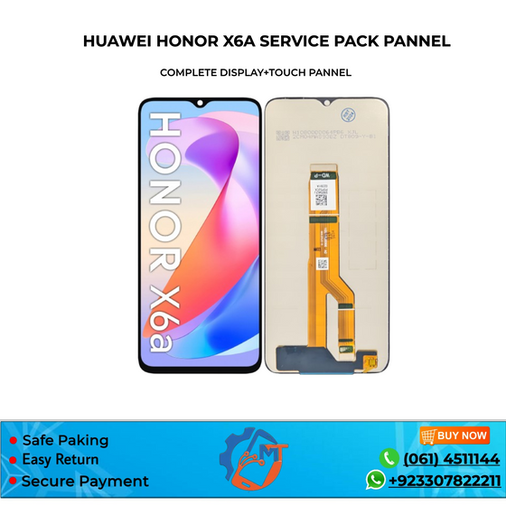 HONOR X6A/5X + PANNEL BLACK SVC