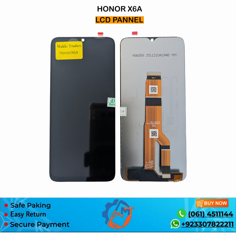 HONOR X6A/5X + PANNEL BLACK SVC
