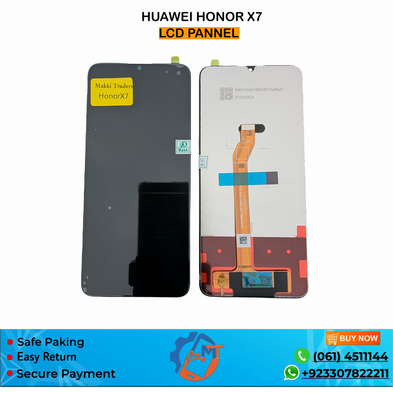 HONOR X7 PANNEL BLACK SVC