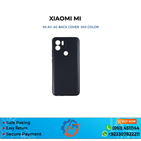 MI A1+ BACK COVER MIX COLOUR