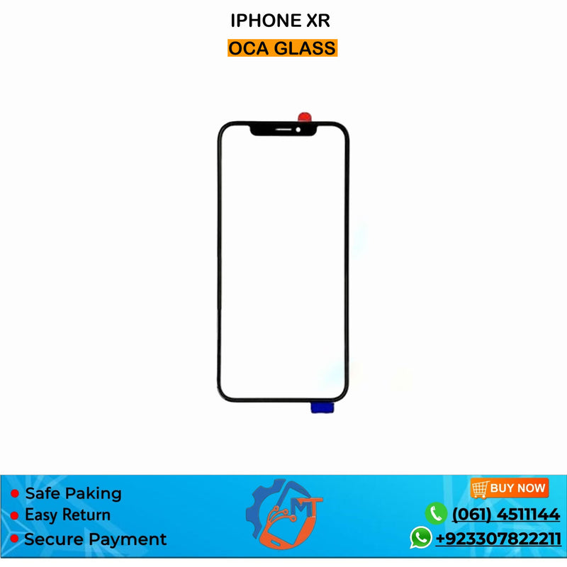 IPHONE XR OCA GLAS BLACK