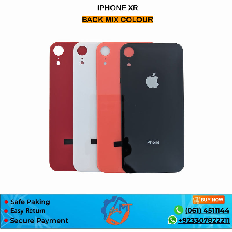 IPHONE XR BACK COVER ORANGE