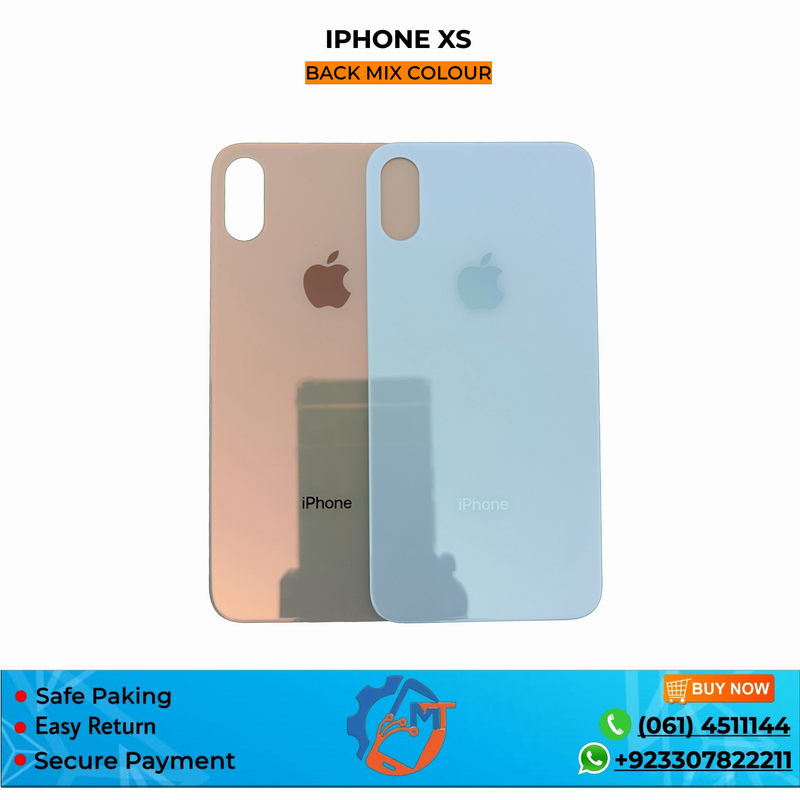 IPHONE XS BACK COVER GOLD