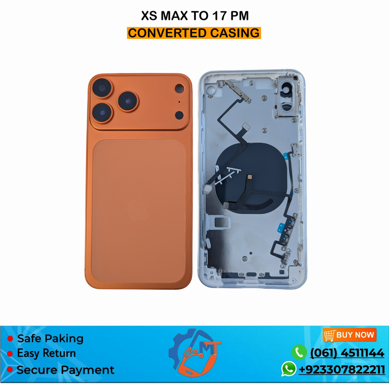 IPHONE XS MAXX TO IPHONE 17 PRO MAXX CONVERTED CASING