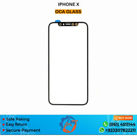 IPHONE X OCA GLASS BLACK