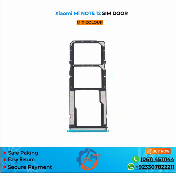 MI NOTE 12 SIM DOOR