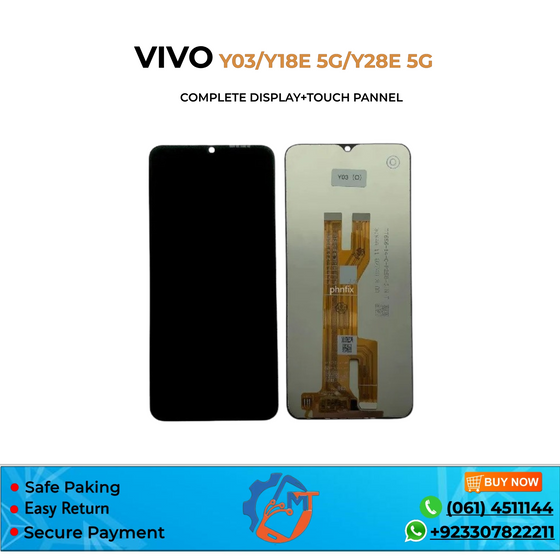 Y03Y18E 5G/Y28E 5G PANNEL VIVO BLACK