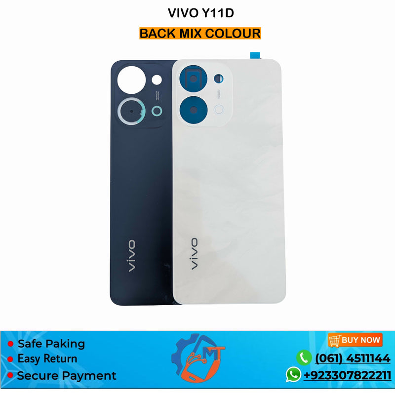 Y11D  BACK COVER VIVO MIX COLOUR