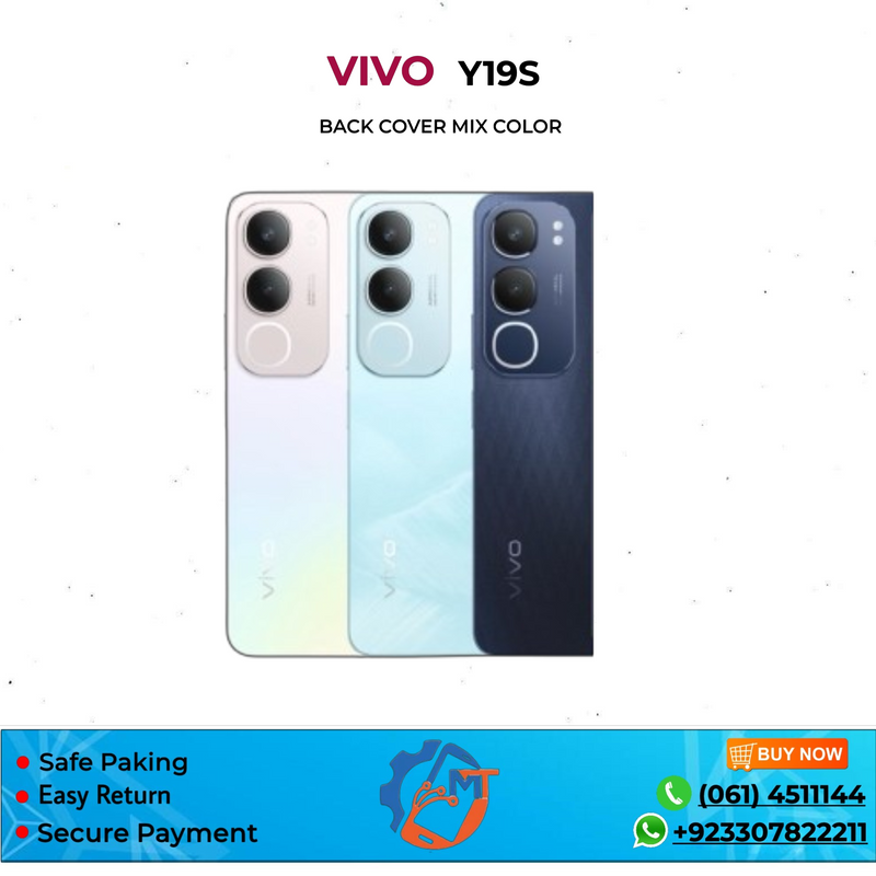 Y19S BACK COVER VIVO MIX COLOUR