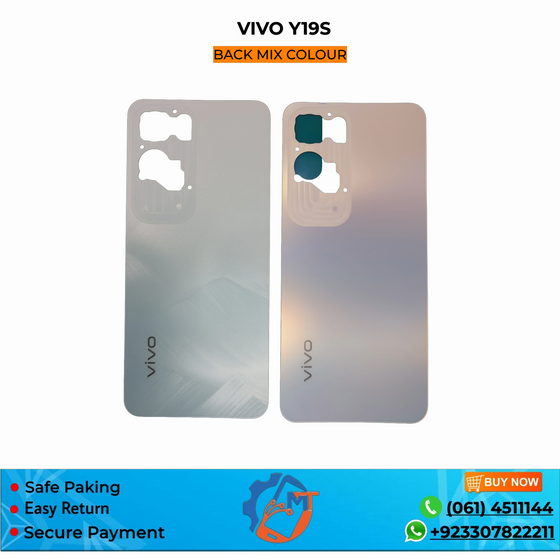 Y19S BACK COVER VIVO MIX COLOUR