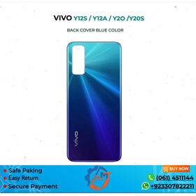 Y12S/Y12A/Y20/Y20S BACK COVER BLACK