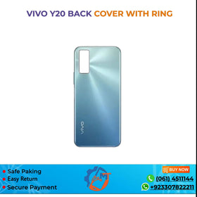 Y20 BACK COVER  WITH RING SKY BLUE