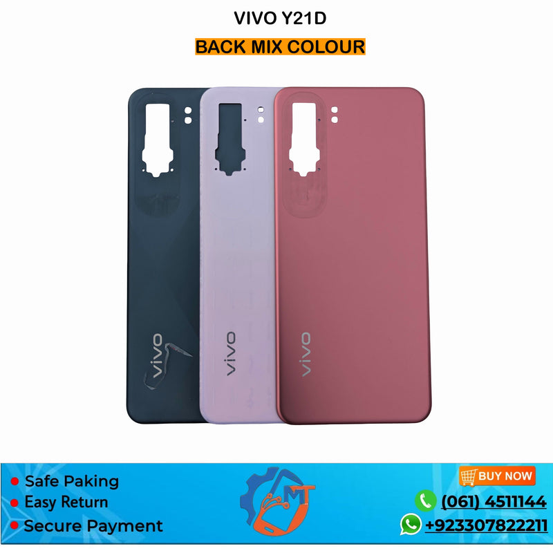 Y21D BACK COVER VIVO MIX COLOUR