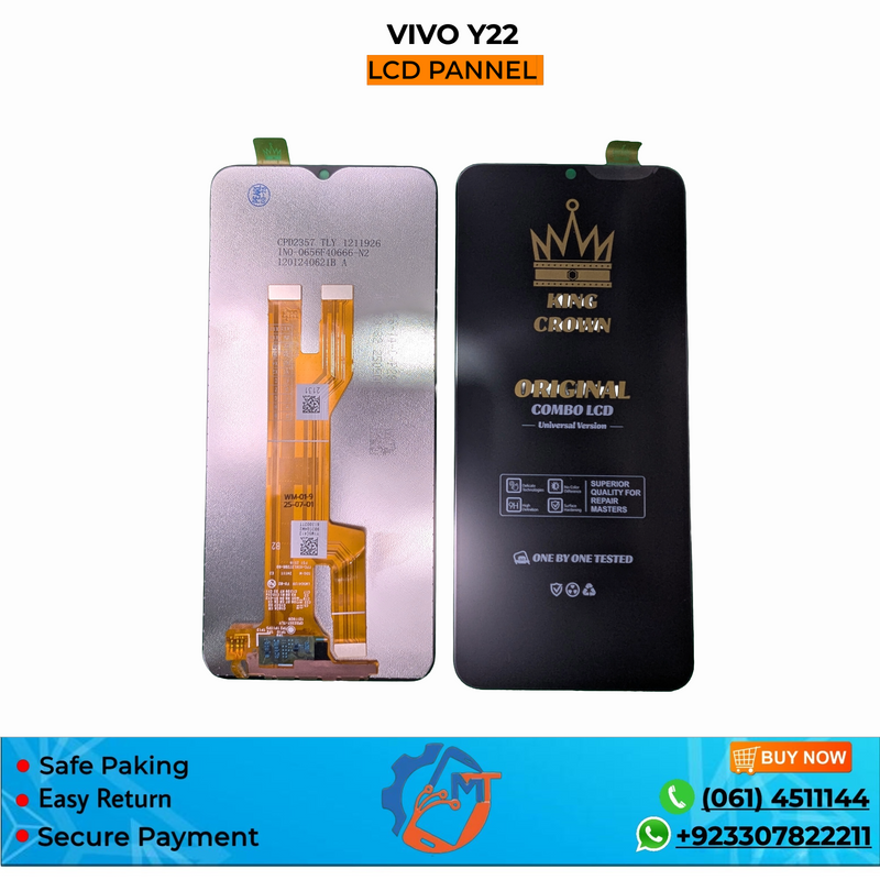 Y22/Y22S/Y28 5G/Y17S PANNEL VIVO ORG CROWN