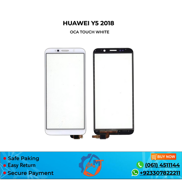 Y5 2018 OCA TOUCH HUAWEI WHITE