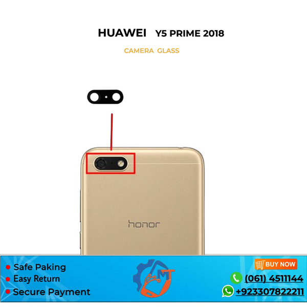 Y5 PRIME 2018 CAMERA GLASS