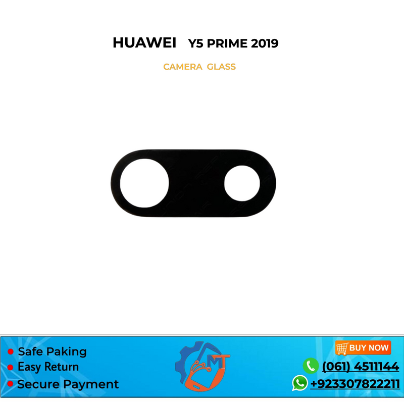 Y5 PRIME 2019 CAMERA GLASS