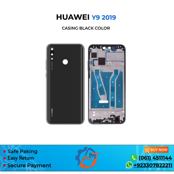 Y9 2019 CASING HUAWEI BLACK