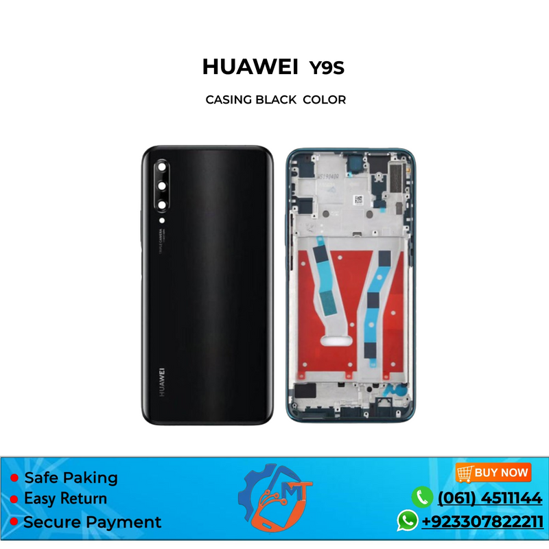 Y9S CASING HUAWEI BLACK
