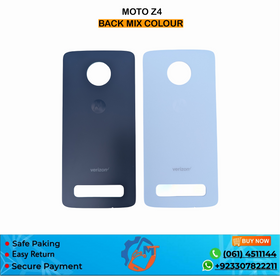 Z4  BACK COVER MOTO MIX COLOUR