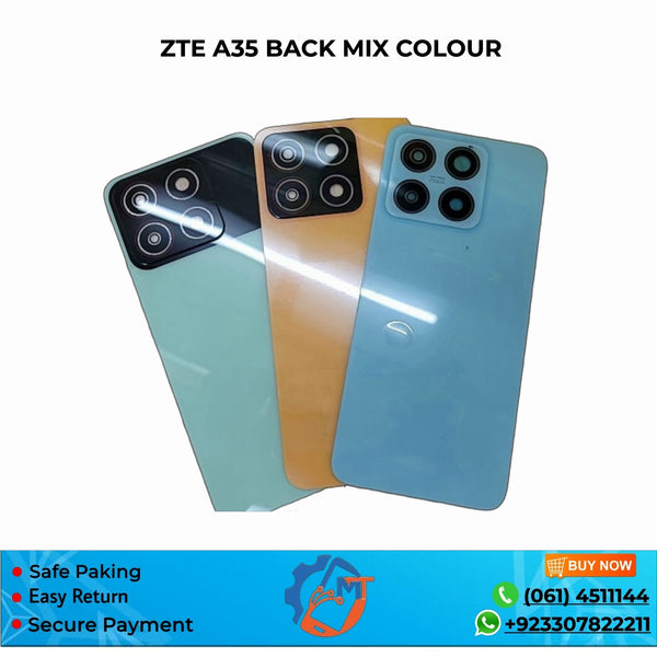 ZTE A35 BACK COVER MIX COLOUR