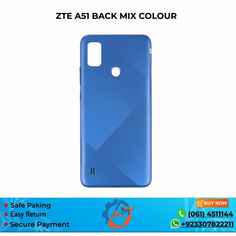 ZTE A51 BACK COVER MIX COLOUR