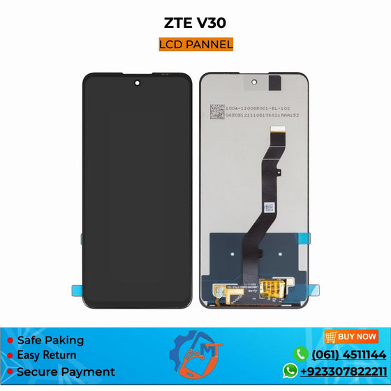 V30 PANNEL ZTE BLACK