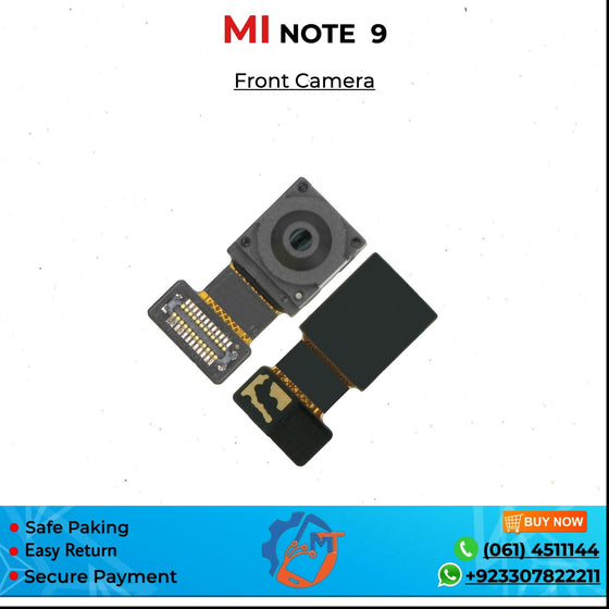 MI NOTE 9 FRONT CAMERA