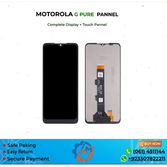 G PURE PANNEL BLACK MOTOROLLA