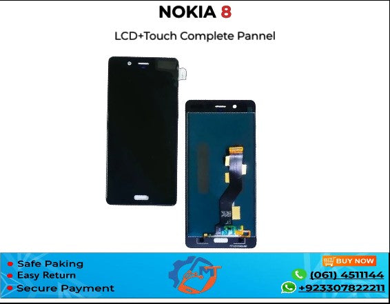 NOKIA 8 PANNEL BLACK