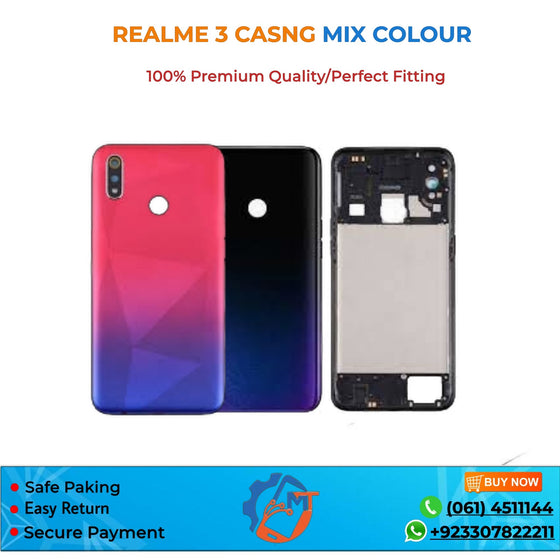REALME 3 CASING RED